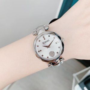 Sale! New! Versace Versus Convent Silver Ladies Watch w/ box